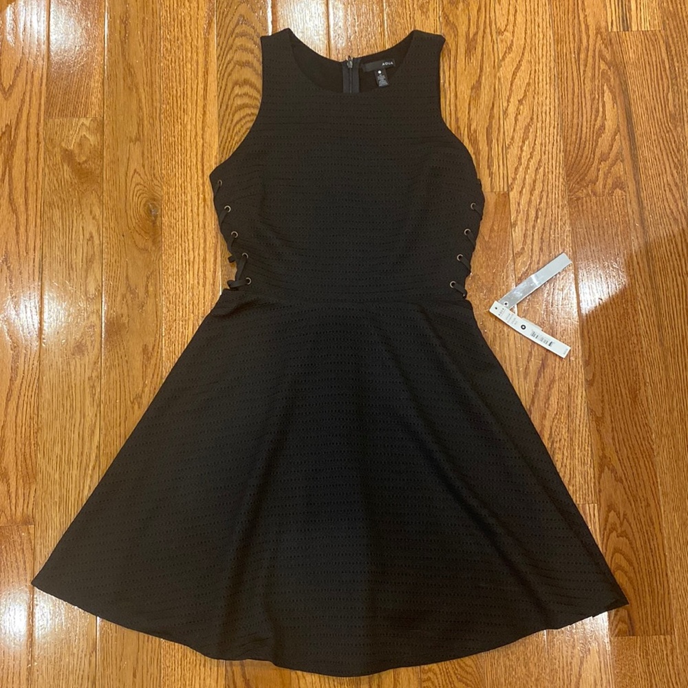 Black Aqua dress